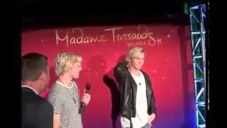 Ross Lynch unveils his wax figure at Madame Tussauds Orlando May 21, 2015