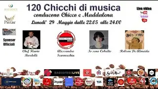 120 Chicchi di musica : Chef Bardelli - Aless.Scarnecchia - Io sono Cobalto - Robson de Almeida