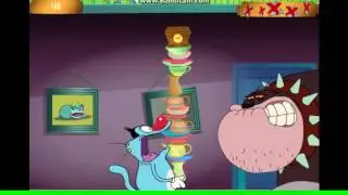 Oggy and the Cockroaches new game 2016 cartoon network game for kids - cockroach crash