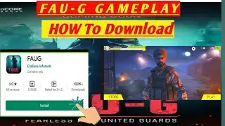 FAUG Hands On Gameplay ⚡ FAUG All Modes, Exclusive Merchandise, Weapons & More