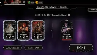 🟣 Edenian Tower 50 Boss Fight + Reward ☠️ Mortal Kombat Mobile Gameplay