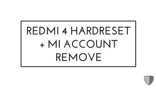 How to Bypass mi account in Redmi 4 | disable pattern/password Lock | Hardreset