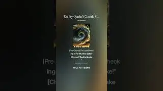 Reality Quake (Cosmic Sludge)