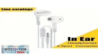 New Wired In Ear Microphone Headphones Noise Cancelling Earbuds Powerful Bass Colorful