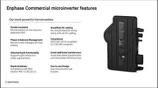 Introducing IQ8P-3P Series Microinverters for 208v Commercial
