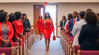 At My Baby's Baptism, His Mistress Showed Up Wearing All RED