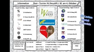 Duo Turnier SU Neustift i. M. Spiel Ask&ouml; Thalheim gegen EV Stra&szlig;walchen