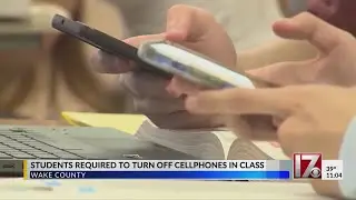 Wake County updates student cell phone policy