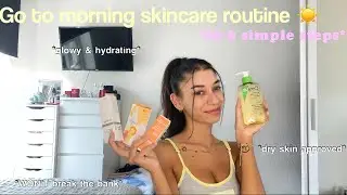 My morning skincare routine *dry skin girlie approved* || Dani x Lex