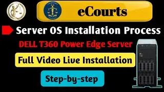 OS installation(20.04) Process in Dell T360 PowerEdge Tower Server ll Full Process video