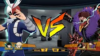 Shoto Todoroki vs  Kai Chisaki v2 (Hardest AI)  My Hero One's Justice 2