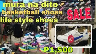MURANG ORIGINAL BASKETBALL SHOE | LIFE STYLE SHOES up to 60% off 1500 may sapatos kana |#benjztv