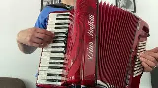 For Sale: Red Dino Baffetti Accordion 34/72 LMM Tuning 16.5 Pounds #accordion #Baffetti
