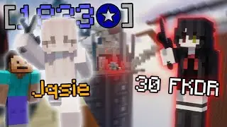 Beating 30 FKDR Sweats With Jqsie (#1 Australian Bedwars Player)