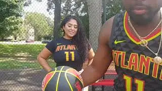 Behind the scene Bounce photoshoot with Atlanta Model Nataly!
