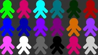 Stickman RTTB Run Race ASMR In Algodoo - Algicosathlon Day 110