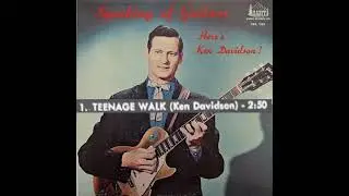 TEENAGE WALK - KEN DAVIDSON - MONO - BANFF RECORDS 1963 CANADA