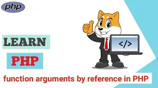 function arguments by reference in PHP || #php23