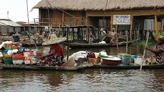 Ganvie: The floating market of Benin