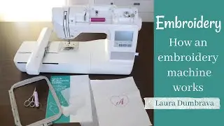 Cum functioneaza o masina de brodat. Broderie computerizata, episodul nr. 2