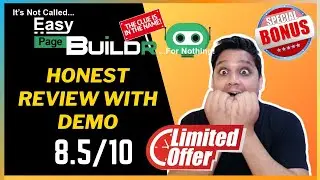 Easy Page Buildr Review - DON'T GET THIS WITHOUT MY 👷 CUSTOM BONUSES👷