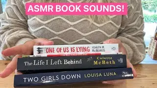 ASMR | Tingly Book Sounds - Tapping, Gripping and Whispering 😴😴 #sleep