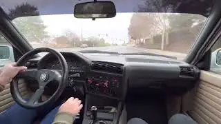 1991 BMW 318is Driving Video