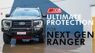 Elevate Your Next Gen Ranger's Style and Protection with the MCC4x4 Phoenix Bull Bar!