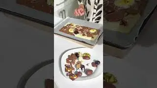 Tablette au chocolat XXL de P&acirc;ques #recettefacile  #food #chocolat #p&acirc;ques