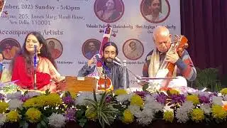 Vidushi Padmaja Chakraborty Accompanied by Pt. Bharat Bhushan Goswami on Sarangi