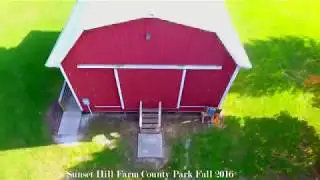Sunset Hill Farm County Park Fall 2016 Drone Footage Tour