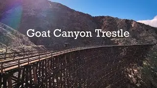 Ride to the Goat Canyon Trestle January 2026 | Mountain Bike 4k
