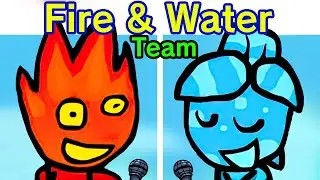 Friday Night Funkin' - FNF: Elements | Fireboy & Watergirl | in The Forest Temple (FNF Mod/Obsidian)