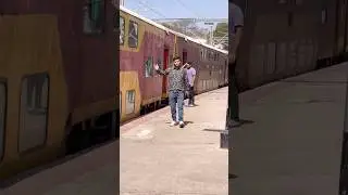 Inside look of Double Decker train