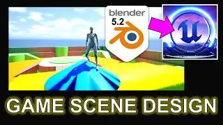How to Export Blender 3D Models to Unreal Engine 5.8 (Collision Setup Tutorial)