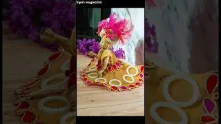 how to make laddu gopal ji poshak without  silayi machine #laddugopalposhak #diy #diyshorts #shorts