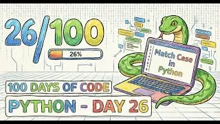 100 Days of Python – Day 26: Match Case in Python (Pattern Matching)