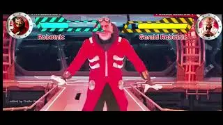 Robotnic VS Gerald Robotnic with Healthbars