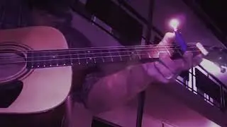 Acoustic jam with Lighter Slider