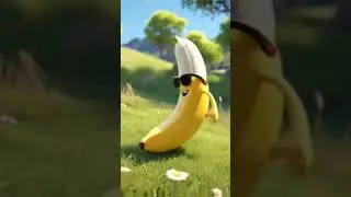 #chickenbanana #funny #childrenfun #trendingshorts #cute #animation #aibabyvideos