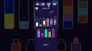 water sort puzzle level- 115