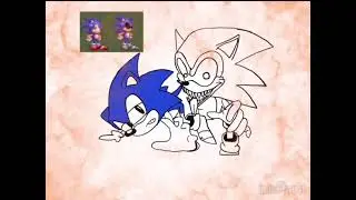 random shitty art i made #sonicthehedgehog #2011x #sonicexe 