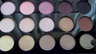 MAC 2014 Warm/Neutral Palette - 1st Impressions & Live Swatch Review