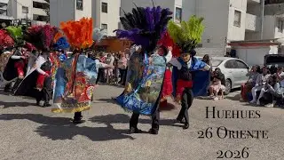 🎉🎭Huehues Cuadrilla 26 Oriente 2026 &ldquo;Primera bailada del a&ntilde;o&rdquo;🎭🎉