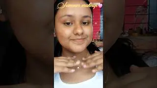 summer makeup Tutorial for oily acne prone skin 🩷🌷#makeup #tutorial #shorts #fyp
