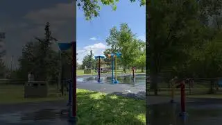 Strathmore Splash Park ☀️💦 #SplashPark #Strathmore #FamilyFun #Shorts