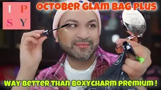 Ipsy Glam Bag Plus October 2021 / WAY BETTER THAN BOXYCHARM PREMIUM? FULL REVIEW & TRY ON