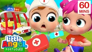 As Rodas da Ambulância! | 1 HORA DO JOÃOZINHO! | Little Angel Brasil | Músicas Infantis em Português