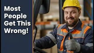 How to OPERATE a Diesel Forklift? (Functions & Controls)