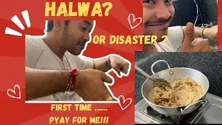 📺 Cooking with Naveen &mdash; Ep1.🚨 First time in history Naveen entered the kitchen.🍮 Mission: Make Halwa